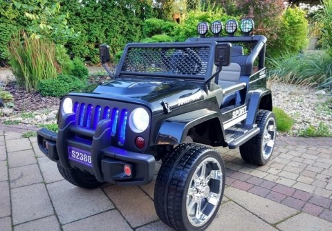 AUTO NA AKUMULATOR DŻIP JEEP S2388 SAMOCHÓD DLA DZIECKA 4X4 PILOT EVA SKÓRA LED RADIO AUTO NA AKUMULATOR DŻIP JEEP S2388 SAMOCHÓD DLA DZIECKA 4X4 PILOT EVA SKÓRA LED RADIO