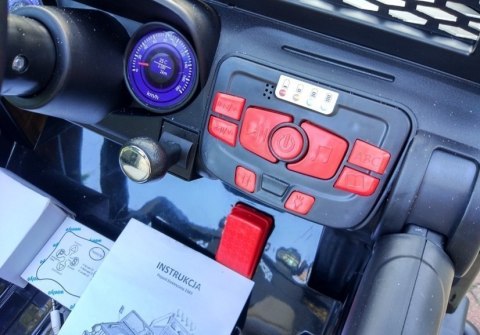 AUTO NA AKUMULATOR DŻIP JEEP S2388 SAMOCHÓD DLA DZIECKA 4X4 PILOT EVA SKÓRA LED RADIO AUTO NA AKUMULATOR DŻIP JEEP S2388 SAMOCHÓD DLA DZIECKA 4X4 PILOT EVA SKÓRA LED RADIO