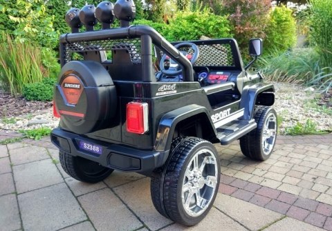 AUTO NA AKUMULATOR DŻIP JEEP S2388 SAMOCHÓD DLA DZIECKA 4X4 PILOT EVA SKÓRA LED RADIO AUTO NA AKUMULATOR DŻIP JEEP S2388 SAMOCHÓD DLA DZIECKA 4X4 PILOT EVA SKÓRA LED RADIO