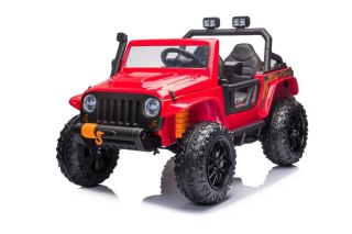 AUTO NA AKUMULATOR DLA DZIECKA JEEP DŻIP XB-1118 4X4 DO 100KG PILOT SKÓRA EVA LED