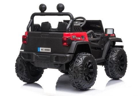 AUTO NA AKUMULATOR DLA DZIECKA JEEP DŻIP HC8988 4X4 EVA SKÓRA LED MP3 PILOT