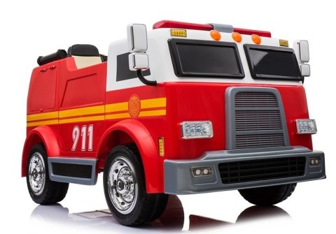 WÓZ STRAŻACKI DLA DZIECKA AUTO NA AKUMULATOR LL911 AKCESORIA PILOT EVA SKÓRA WÓZ STRAŻACKI DLA DZIECKA AUTO NA AKUMULATOR LL911 AKCESORIA PILOT EVA SKÓRA