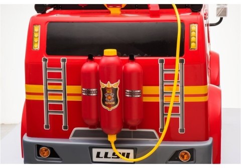 WÓZ STRAŻACKI DLA DZIECKA AUTO NA AKUMULATOR LL911 AKCESORIA PILOT EVA SKÓRA WÓZ STRAŻACKI DLA DZIECKA AUTO NA AKUMULATOR LL911 AKCESORIA PILOT EVA SKÓRA