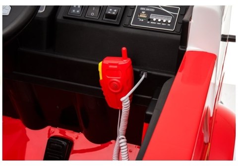 WÓZ STRAŻACKI DLA DZIECKA AUTO NA AKUMULATOR LL911 AKCESORIA PILOT EVA SKÓRA WÓZ STRAŻACKI DLA DZIECKA AUTO NA AKUMULATOR LL911 AKCESORIA PILOT EVA SKÓRA
