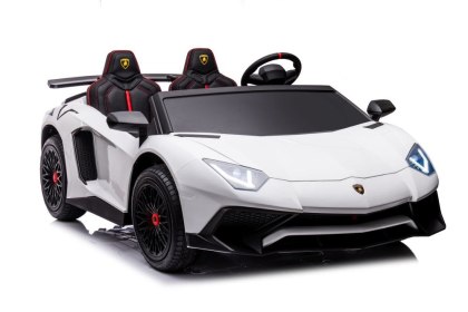 DUŻE AUTO NA AKUMULATOR DLA 2 DZIECI LAMBORGHINI XXL 200W 24V BEZSZCZOTKOWY