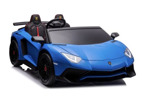 DUŻE AUTO NA AKUMULATOR DLA 2 DZIECI LAMBORGHINI XXL 200W 24V BEZSZCZOTKOWY