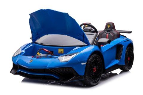 DUŻE AUTO NA AKUMULATOR DLA 2 DZIECI LAMBORGHINI XXL 200W 24V BEZSZCZOTKOWY