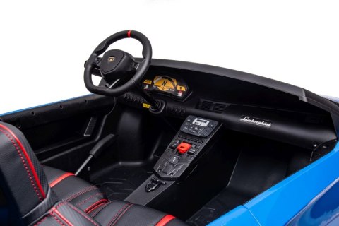 DUŻE AUTO NA AKUMULATOR DLA 2 DZIECI LAMBORGHINI XXL 200W 24V BEZSZCZOTKOWY