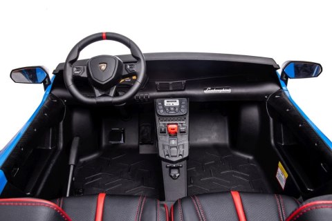 DUŻE AUTO NA AKUMULATOR DLA 2 DZIECI LAMBORGHINI XXL 200W 24V BEZSZCZOTKOWY