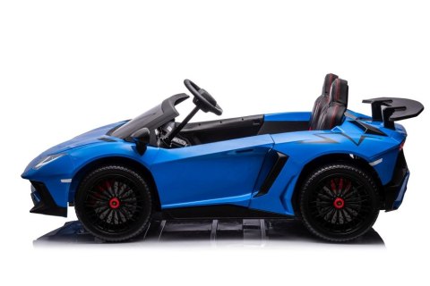 DUŻE AUTO NA AKUMULATOR DLA 2 DZIECI LAMBORGHINI XXL 200W 24V BEZSZCZOTKOWY