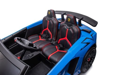 DUŻE AUTO NA AKUMULATOR DLA 2 DZIECI LAMBORGHINI XXL 200W 24V BEZSZCZOTKOWY