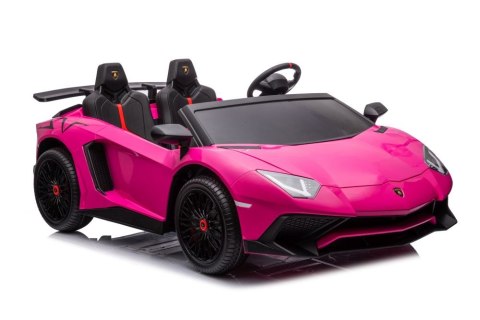 DUŻE AUTO NA AKUMULATOR DLA 2 DZIECI LAMBORGHINI XXL 200W 24V BEZSZCZOTKOWY