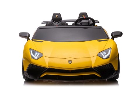 DUŻE AUTO NA AKUMULATOR DLA 2 DZIECI LAMBORGHINI XXL 200W 24V BEZSZCZOTKOWY