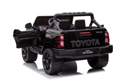 DUŻE AUTO NA AKUMULATOR TOYOTA HILUX DK-HL860 4X4 PILOT SKÓRA LED EVA RADIO