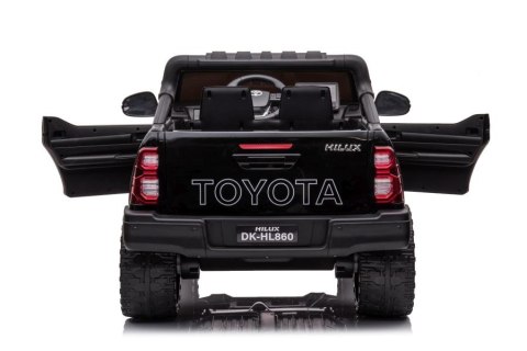 DUŻE AUTO NA AKUMULATOR TOYOTA HILUX DK-HL860 4X4 PILOT SKÓRA LED EVA RADIO