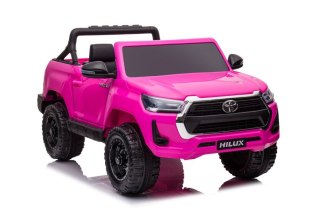 DUŻE AUTO NA AKUMULATOR TOYOTA HILUX DK-HL860 4X4 PILOT SKÓRA LED EVA RADIO