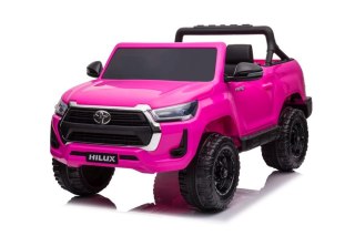 DUŻE AUTO NA AKUMULATOR TOYOTA HILUX DK-HL860 4X4 PILOT SKÓRA LED EVA RADIO