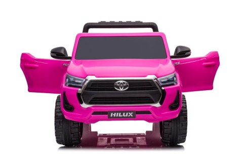 DUŻE AUTO NA AKUMULATOR TOYOTA HILUX DK-HL860 4X4 PILOT SKÓRA LED EVA RADIO