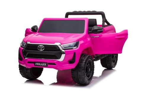 DUŻE AUTO NA AKUMULATOR TOYOTA HILUX DK-HL860 4X4 PILOT SKÓRA LED EVA RADIO