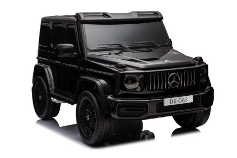 AUTO NA AKUMULATOR DLA 2 DZIECI MERCEDES G63 XXL 4X4 EVA SKÓRA PILOT LED MP3