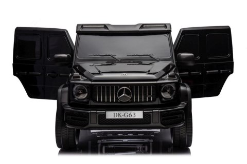 AUTO NA AKUMULATOR DLA 2 DZIECI MERCEDES G63 XXL 4X4 EVA SKÓRA PILOT LED MP3