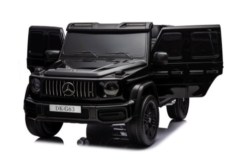 AUTO NA AKUMULATOR DLA 2 DZIECI MERCEDES G63 XXL 4X4 EVA SKÓRA PILOT LED MP3