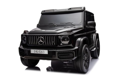 AUTO NA AKUMULATOR DLA 2 DZIECI MERCEDES G63 XXL 4X4 EVA SKÓRA PILOT LED MP3