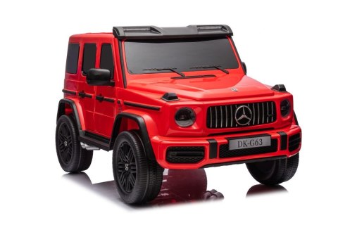 AUTO NA AKUMULATOR DLA 2 DZIECI MERCEDES G63 XXL 4X4 EVA SKÓRA PILOT LED MP3