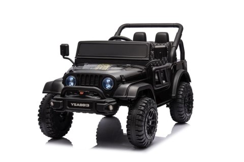 AUTO NA AKUMULATOR DLA DZIECKA JEEP DŻIP YSA8813 24V 2X105W EVA SKÓRA PILOT MP3 LED