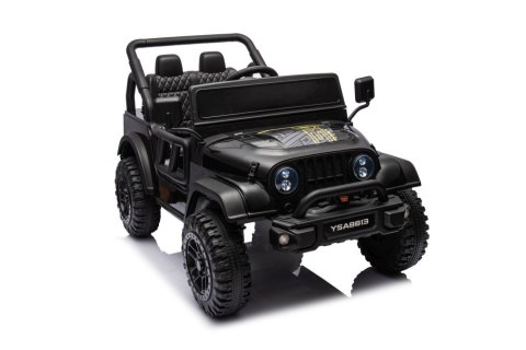 AUTO NA AKUMULATOR DLA DZIECKA JEEP DŻIP YSA8813 24V 2X105W EVA SKÓRA PILOT MP3 LED