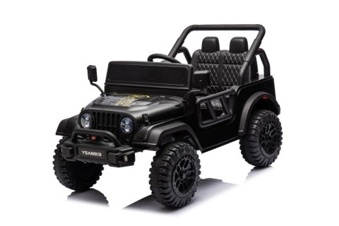 AUTO NA AKUMULATOR DLA DZIECKA JEEP DŻIP YSA8813 24V 2X105W EVA SKÓRA PILOT MP3 LED