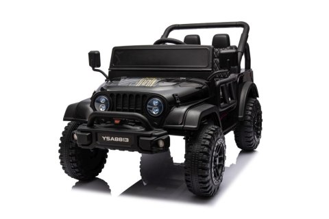 AUTO NA AKUMULATOR DLA DZIECKA JEEP DŻIP YSA8813 24V 2X105W EVA SKÓRA PILOT MP3 LED