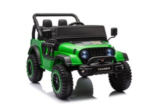 AUTO NA AKUMULATOR DLA DZIECKA JEEP DŻIP YSA8813 24V 2X105W EVA SKÓRA PILOT MP3 LED