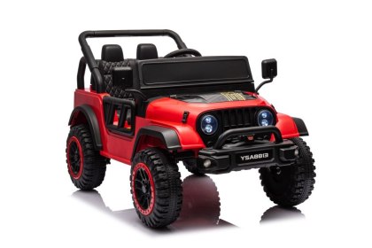 AUTO NA AKUMULATOR DLA DZIECKA JEEP DŻIP YSA8813 24V 2X105W EVA SKÓRA PILOT MP3 LED