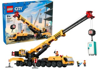 KLOCKI LEGO CITY ŻÓŁTY RUCHOMY ŻURAW ZESTAW KONSTRUKCYJNY 1116 EL. 60409