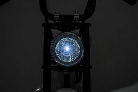 MOTOR NA AKUMULATOR DLA DZIECKA CHOPPER A9902 350W KOŁA POMPOWANE SKÓRA LED