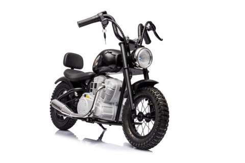 MOTOR NA AKUMULATOR DLA DZIECKA CHOPPER A9902 350W KOŁA POMPOWANE SKÓRA LED