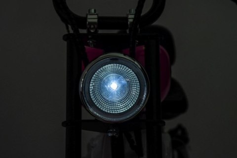 MOTOR NA AKUMULATOR DLA DZIECKA CHOPPER A9902 350W KOŁA POMPOWANE SKÓRA LED