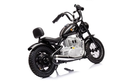 MOTOR NA AKUMULATOR DLA DZIECKA CHOPPER A9902 350W KOŁA POMPOWANE SKÓRA LED