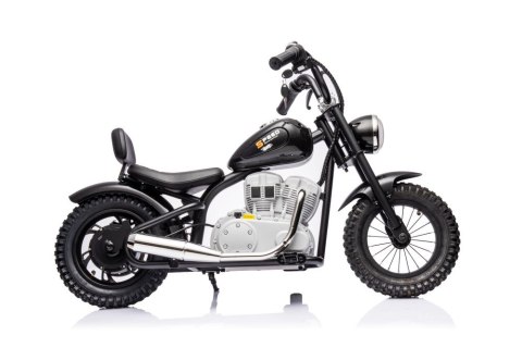 MOTOR NA AKUMULATOR DLA DZIECKA CHOPPER A9902 350W KOŁA POMPOWANE SKÓRA LED