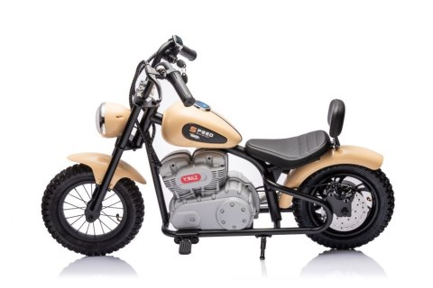 MOTOR NA AKUMULATOR DLA DZIECKA CHOPPER A9902 350W KOŁA POMPOWANE SKÓRA LED