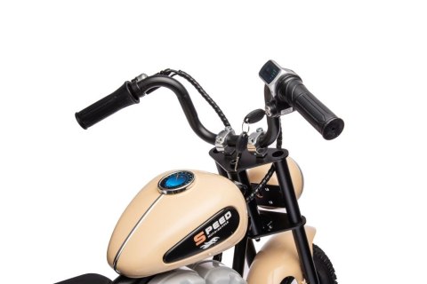 MOTOR NA AKUMULATOR DLA DZIECKA CHOPPER A9902 350W KOŁA POMPOWANE SKÓRA LED