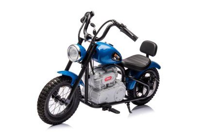 MOTOR NA AKUMULATOR DLA DZIECKA CHOPPER A9902 350W KOŁA POMPOWANE SKÓRA LED