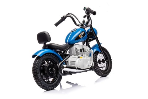 MOTOR NA AKUMULATOR DLA DZIECKA CHOPPER A9902 350W KOŁA POMPOWANE SKÓRA LED