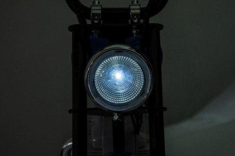 MOTOR NA AKUMULATOR DLA DZIECKA CHOPPER A9902 350W KOŁA POMPOWANE SKÓRA LED