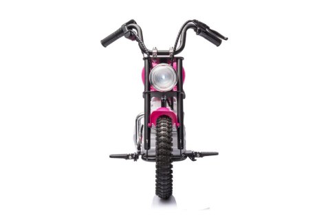 MOTOR NA AKUMULATOR DLA DZIECKA CHOPPER A9902 350W KOŁA POMPOWANE SKÓRA LED