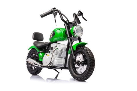 MOTOR NA AKUMULATOR DLA DZIECKA CHOPPER A9902 350W KOŁA POMPOWANE SKÓRA LED