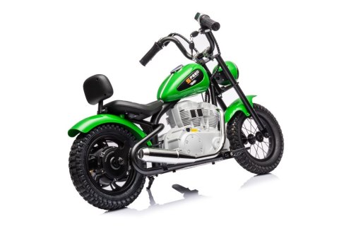 MOTOR NA AKUMULATOR DLA DZIECKA CHOPPER A9902 350W KOŁA POMPOWANE SKÓRA LED