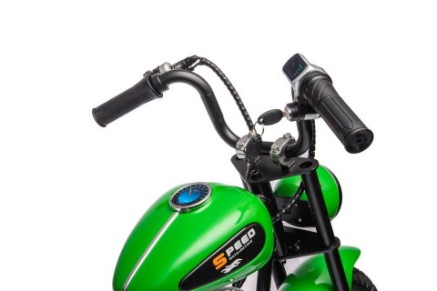 MOTOR NA AKUMULATOR DLA DZIECKA CHOPPER A9902 350W KOŁA POMPOWANE SKÓRA LED