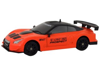 SAMOCHÓD ZDALNIE STEROWANY AUTO RC 1:24 DRIFT 15KM/H WYMIENNE KOŁA PILOT 2.4G